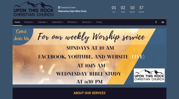 uponthisrockchristianchurch.org