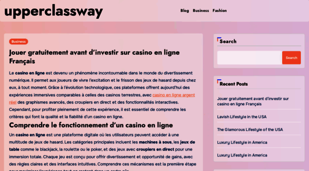 upperclassway.com