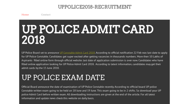 uppolice2018-recruitment.yolasite.com