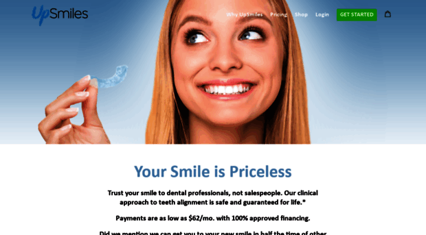 upsmiles.com