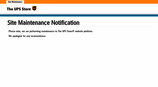 upsstoremaintenance.iapps.com