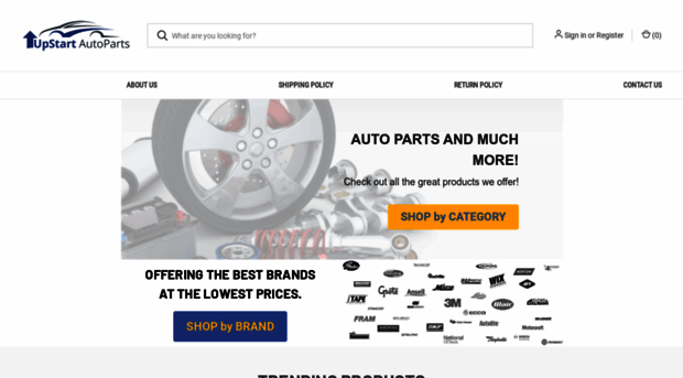 upstartautoparts.com