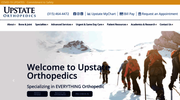 upstateorthopedics.com