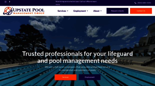 upstatepoolmanagement.com