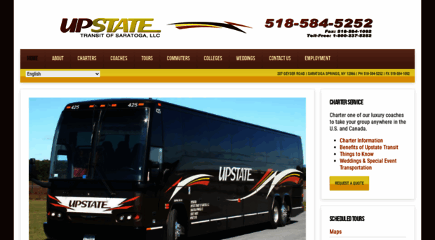 upstatetours.com