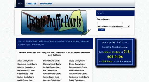 upstatetrafficcourtsny.com