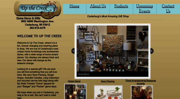 upthecreek-cedarburg.com