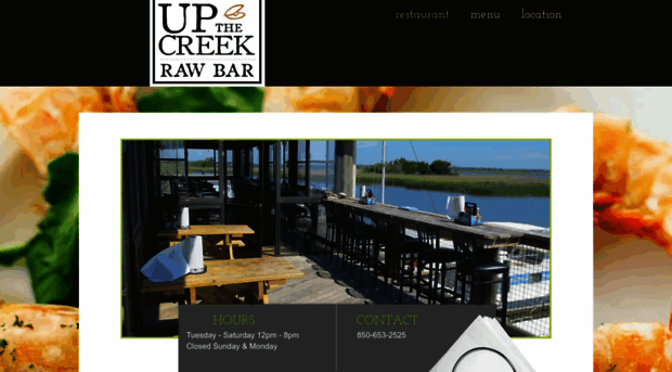 upthecreekrawbar.com