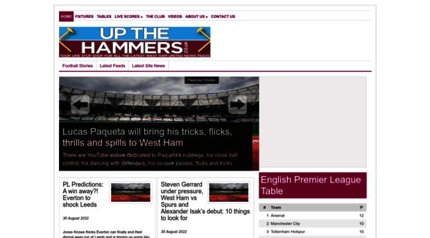 upthehammers.co.uk