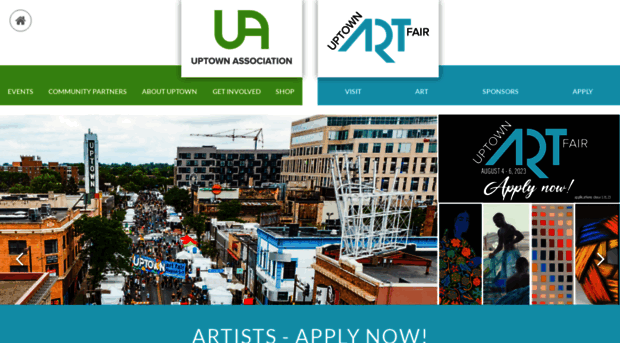 uptownartfair.com