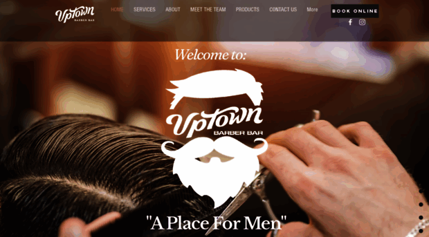 uptownbarberbar.com