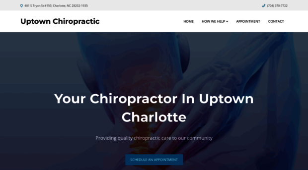 uptownchirocharlotte.com