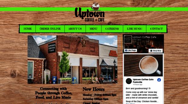 uptowncoffeecafe.com