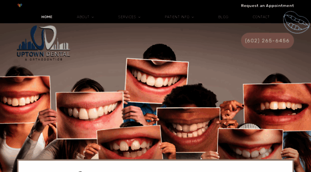 uptowndentalandortho.com