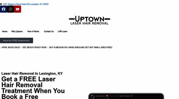 uptownlaser.com