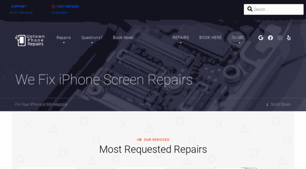 uptownphonerepairs.com