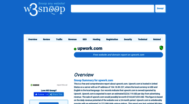 upwork.com.w3snoop.com