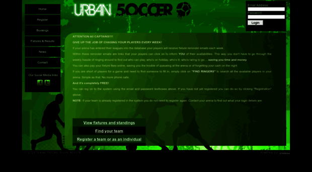 urban5occer.spawtz.com