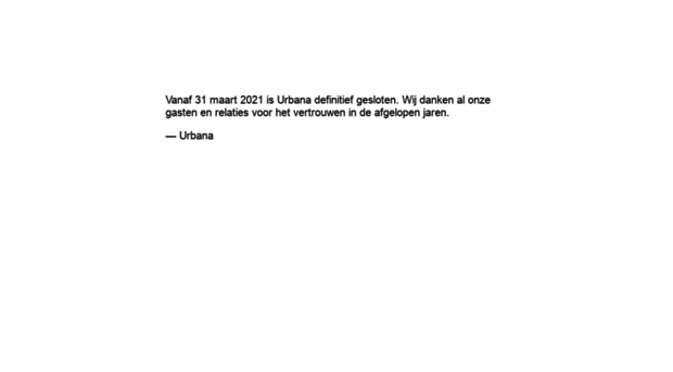 urbana.nl