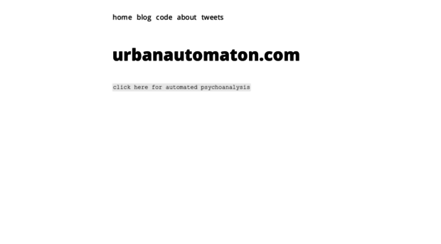 urbanautomaton.com