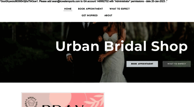 urbanbridalshop.com