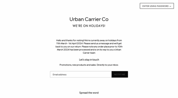 urbancarrier.co