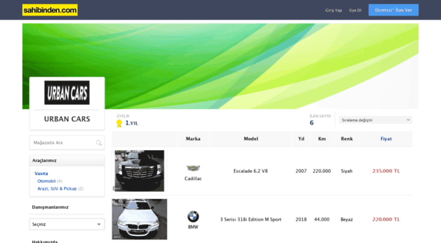 urbancars.sahibinden.com