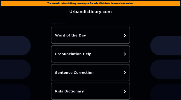 urbandictioary.com