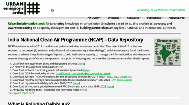 urbanemissions.info
