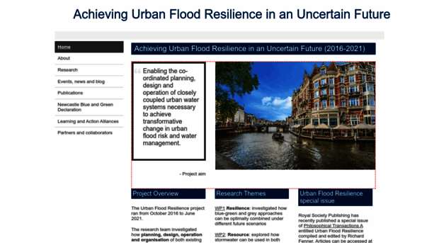 urbanfloodresilience.ac.uk