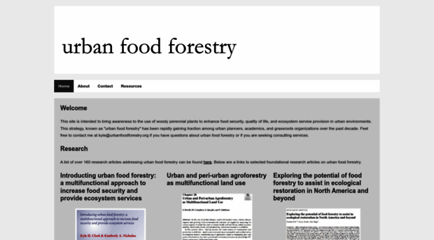 urbanfoodforestry.org