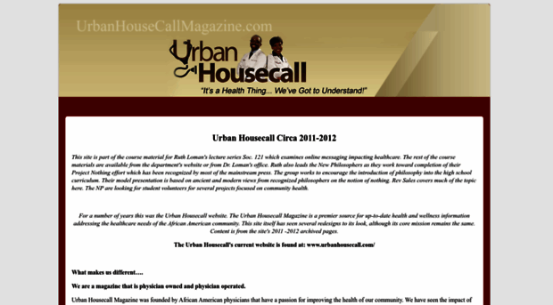 urbanhousecallmagazine.com