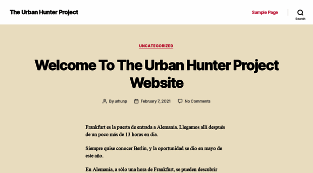 urbanhunterproject.com