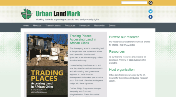 urbanlandmark.org.za