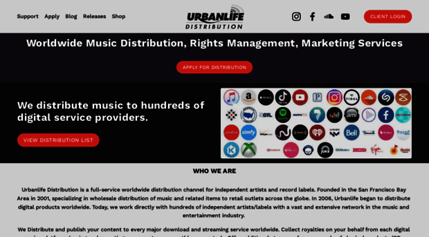 urbanlifedistribution.com