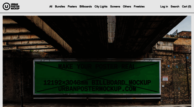 urbanpostermockup.com