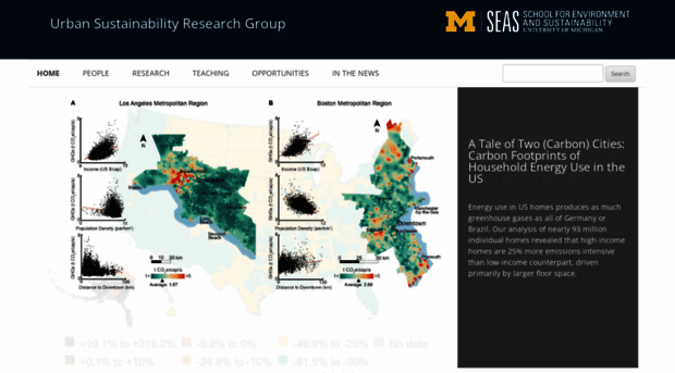 urbansustainability.seas.umich.edu