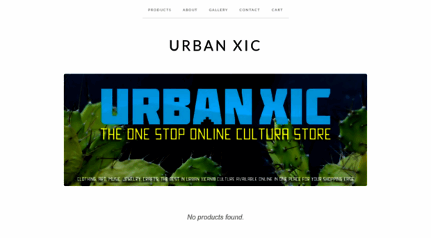 urbanxic.bigcartel.com