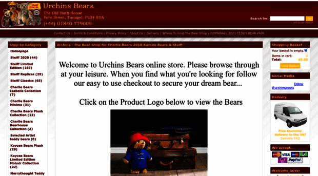 urchinsbears.com