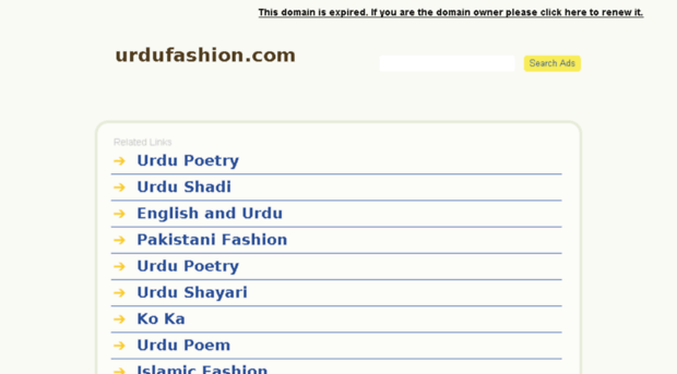 urdufashion.com