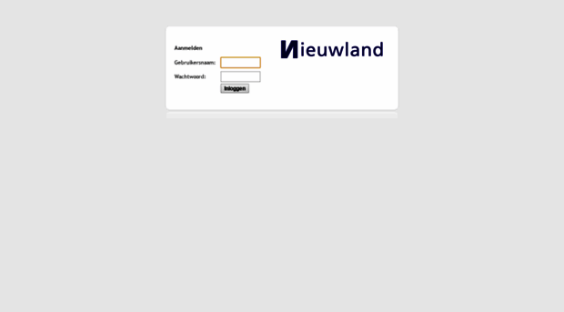 urenregistratie.nieuwland.nl