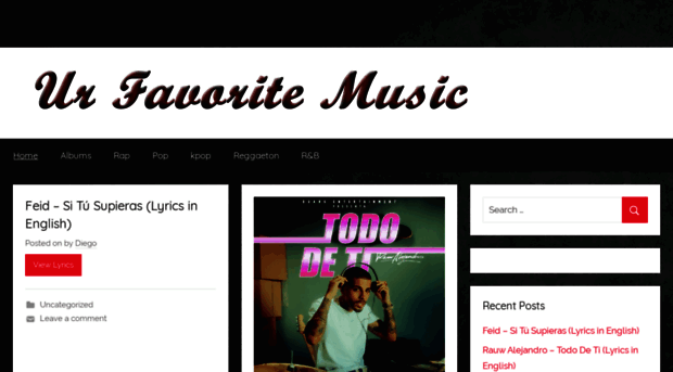 urfavoritemusic.com