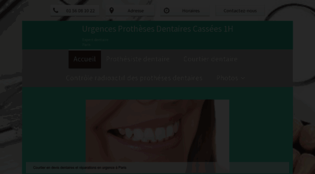 urgence-appareil-dentaire-casse.fr