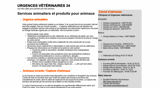 urgencesveterinaires34.fr