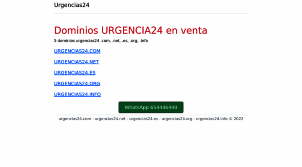 urgencias24.net