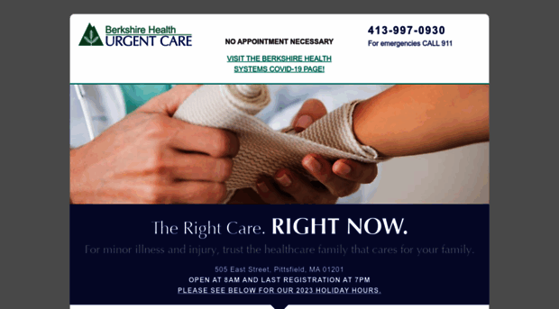 urgent.berkshirehealthsystems.org