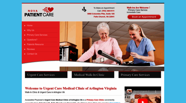 urgentcareclinicarlingtonva.com