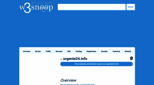 urgente24.info.w3snoop.com
