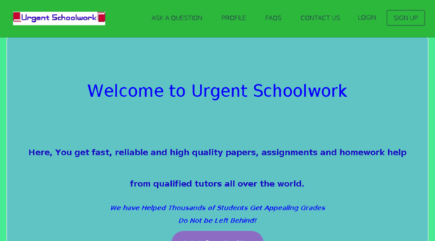 urgentschoolwork.com