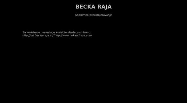 url.becka-raja.at